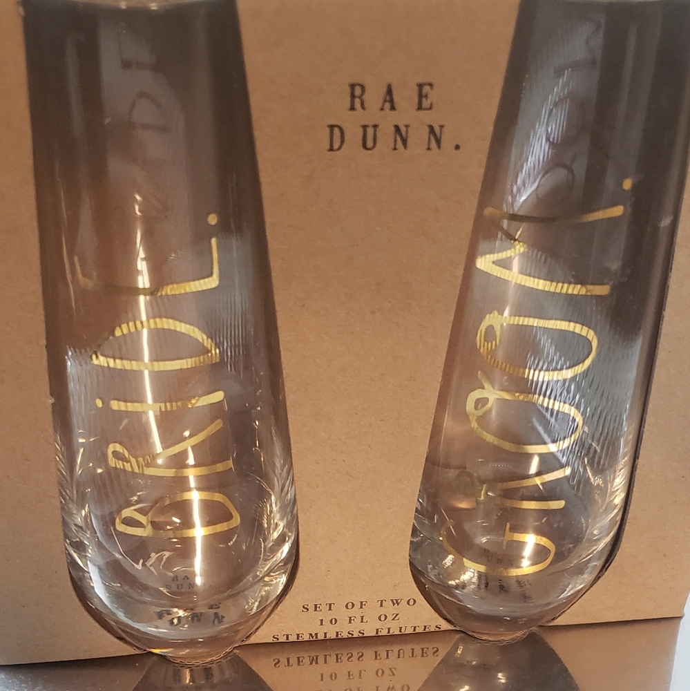 Wedding glassware